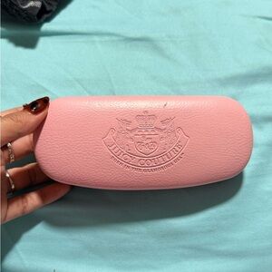 Juicy Couture Pink Glasses Case